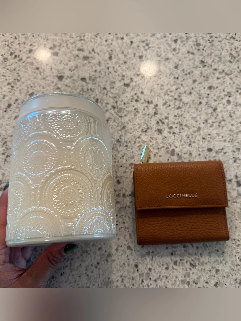 Coccinelle Italian Leather Card & Compact Wallet